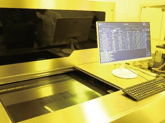 acheter Le laser dirigent le processus de la carte PCB 50/75μM Outer Solder Bridge /Opening de représentation online manufacture
