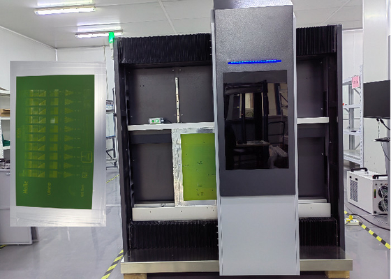 acheter L'écran est équipé d'un ordinateur à laser UV Temps d'exposition 120-240s/m2 Salle de lumière jaune avec propreté100000 online manufacture